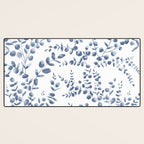Blue Eucalyptus  Desk Mat Gallery Image 3
