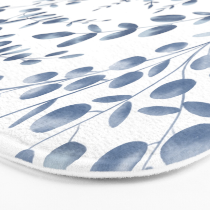 Blue Eucalyptus  Bath Mat Gallery Image 3
