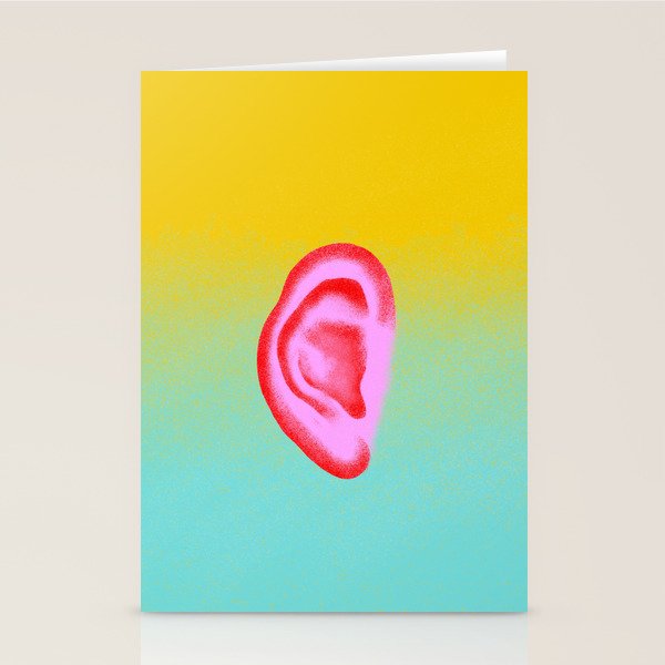 Floating Ear Stationery Card Gallery Image 1