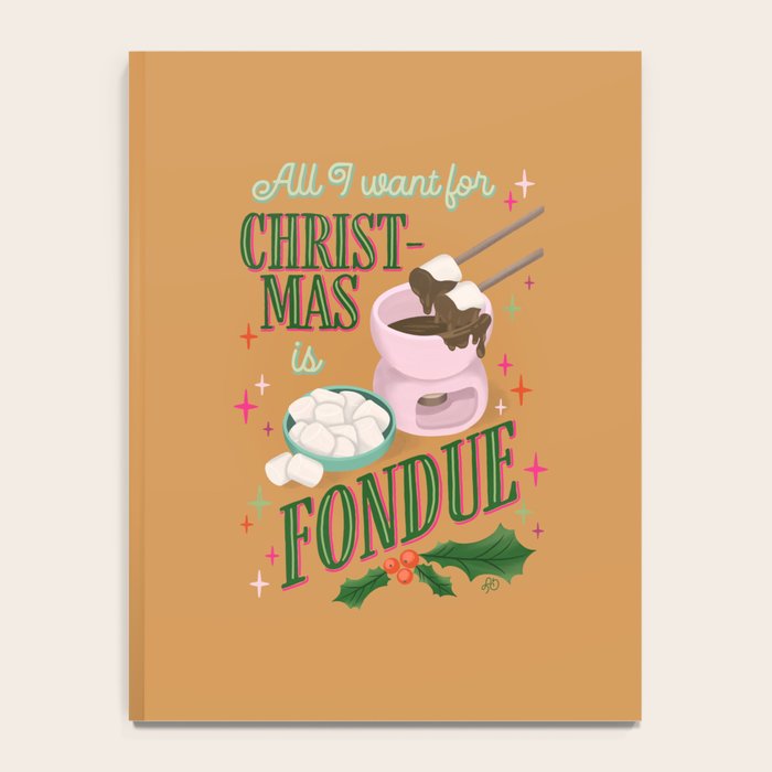 All I Want For Christmas is Fondue Notebook Gallery Image 4