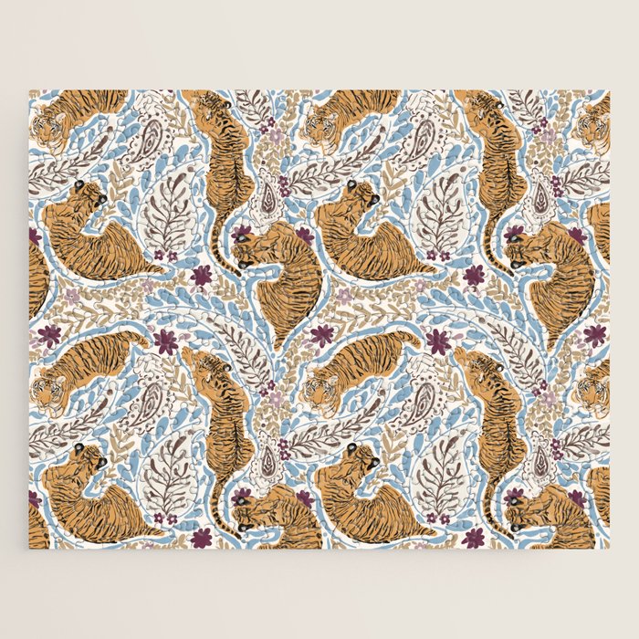 Roaring Floral Retreat Jigsaw Puzzle Gallery Image 1