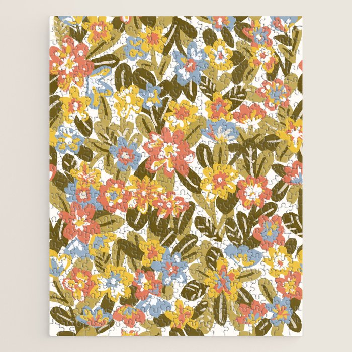 Garden Print Jigsaw Puzzle Gallery Image 1