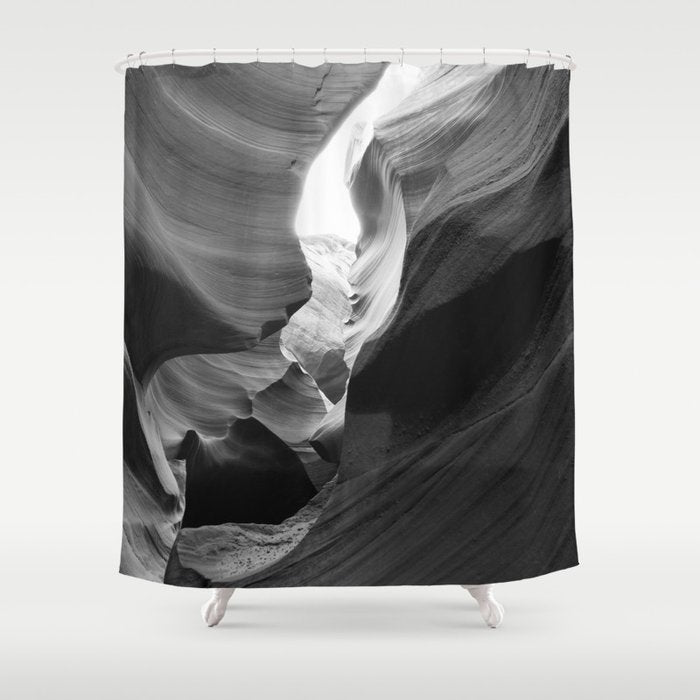 ANTELOPE CANYON XIX / arizona desert Shower Curtain Gallery Image 1