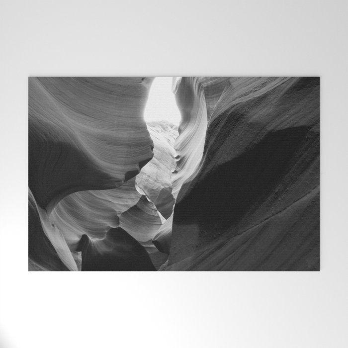 ANTELOPE CANYON XIX / arizona desert Welcome Mat Gallery Image 1