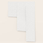 Rustic scallop floral block print - natural soft mushroom pattern Wallpaper Gallery Image 3