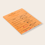 Library Card 23322 Orange Notebook Gallery Image 2