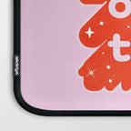 Let Me Overthink This - Anxiety Typography Laptop Sleeve Gallery Image 3