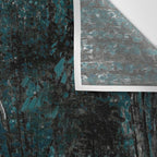 Dark Teal Van Gogh Trees & Underwood Wall Tapestry Gallery Image 3