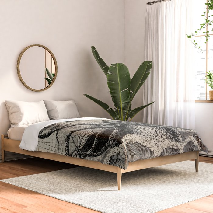 The octopus; or, The âDevil-fishâ - Henry Lee - 1875 Giant Octopus Sinking Ship Comforter Gallery Image 2