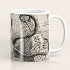 The octopus; or, The âDevil-fishâ - Henry Lee - 1875 Giant Octopus Sinking Ship Coffee Mug Gallery Image 1