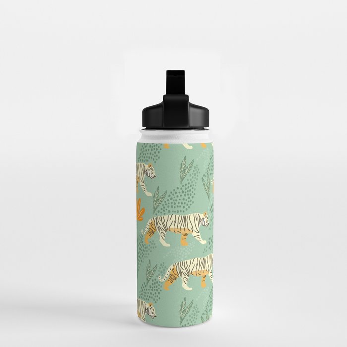 The tiger pattern Water Bottle Gallery Image 2