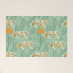 The tiger pattern Welcome Mat Gallery Image 1