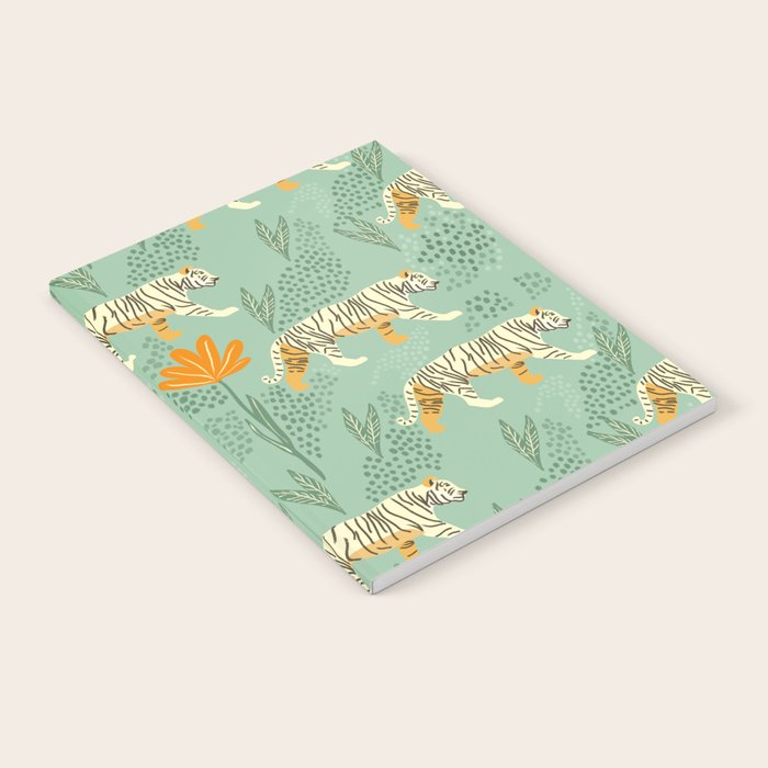 The tiger pattern Notebook Gallery Image 1