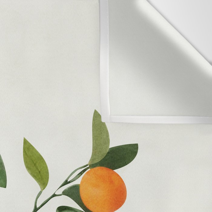  Orange Tree Branch in a Vase 02 Wall Tapestry Gallery Image 3