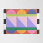 Folk Art Color Block  Rug Gallery Image 2