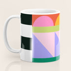 Folk Art Color Block  Coffee Mug Gallery Image 3
