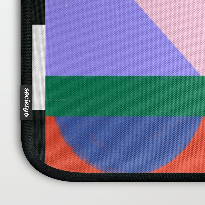 Folk Art Color Block  Laptop Sleeve Gallery Image 3