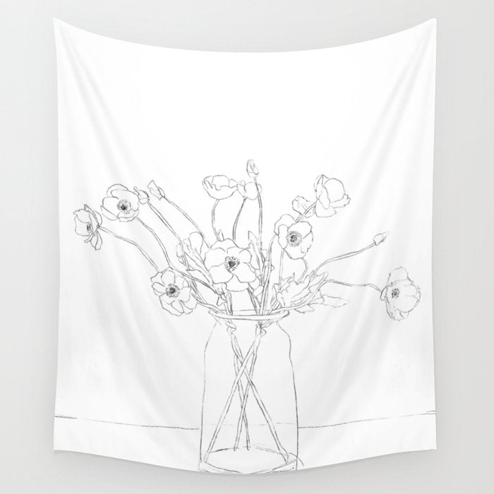 Little Gift Line Wall Tapestry Gallery Image 4