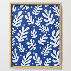 Henri Matisse - Leaves Pattern - Deep Blue Serving Tray Gallery Image 1