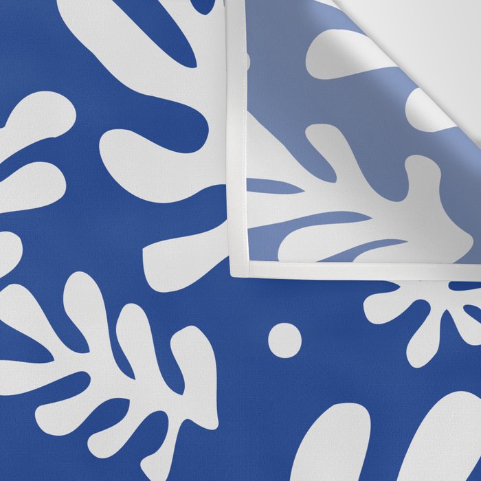 Henri Matisse - Leaves Pattern - Deep Blue Wall Tapestry Gallery Image 3