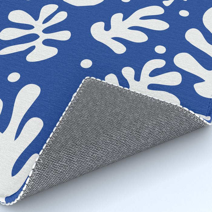 Henri Matisse - Leaves Pattern - Deep Blue Rug Gallery Image 4
