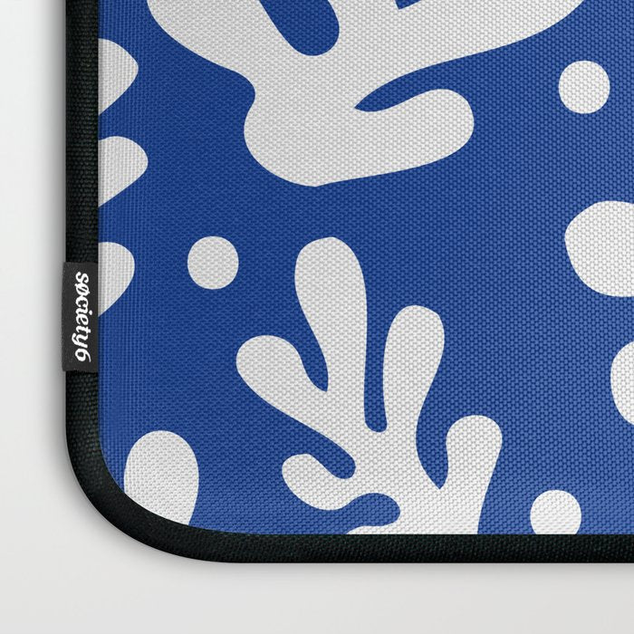 Henri Matisse - Leaves Pattern - Deep Blue Laptop Sleeve Gallery Image 3