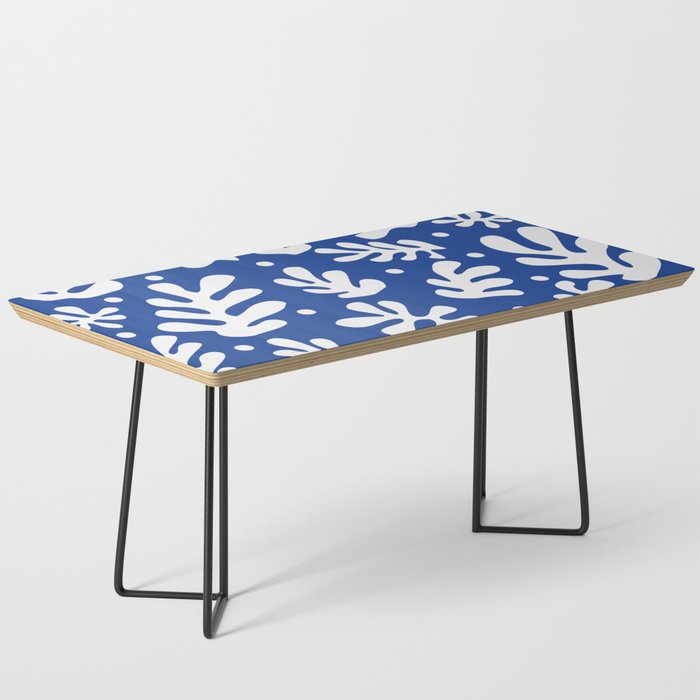 Henri Matisse - Leaves Pattern - Deep Blue Coffee Table Gallery Image 1