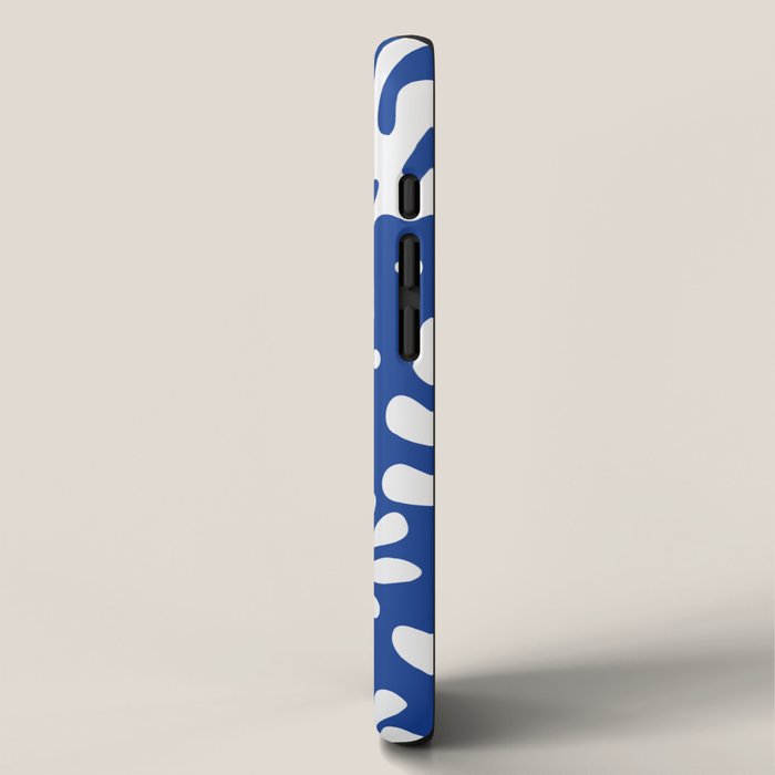 Henri Matisse - Leaves Pattern - Deep Blue iPhone Case Gallery Image 2