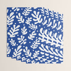 Henri Matisse - Leaves Pattern - Deep Blue Wrapping Paper Gallery Image 3