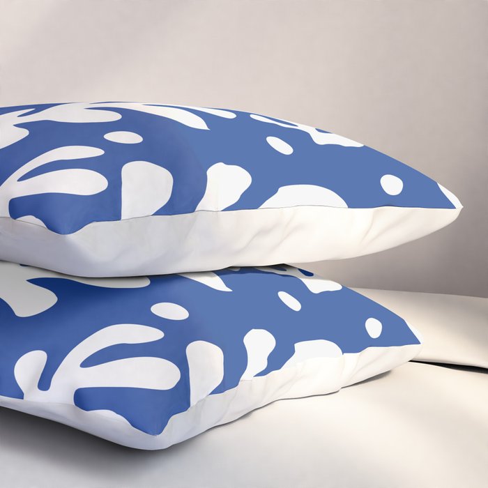 Henri Matisse - Leaves Pattern - Deep Blue Pillow Sham Gallery Image 3
