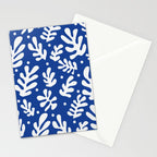 Henri Matisse - Leaves Pattern - Deep Blue Stationery Card Gallery Image 2