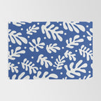 Henri Matisse - Leaves Pattern - Deep Blue Rug Gallery Image 2