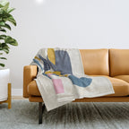 Sunny Blues  Throw Blanket Gallery Image 1