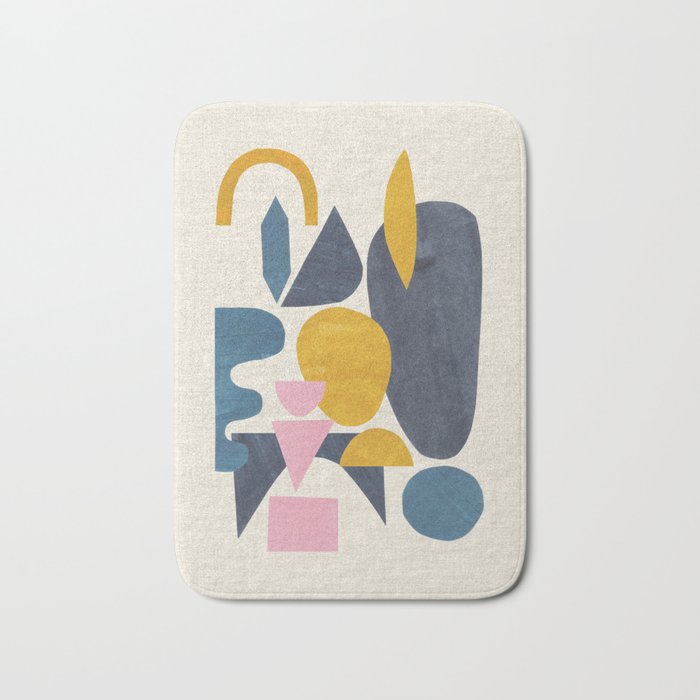 Sunny Blues  Bath Mat Gallery Image 1