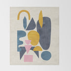 Sunny Blues  Throw Blanket Gallery Image 2