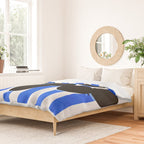 Still life - blue stripe Duvet Cover Gallery Image 2