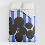 Still life - blue stripe Duvet Cover Gallery Image 6