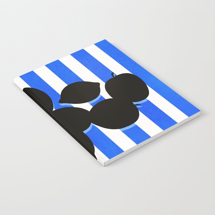 Still life - blue stripe Notebook Gallery Image 1