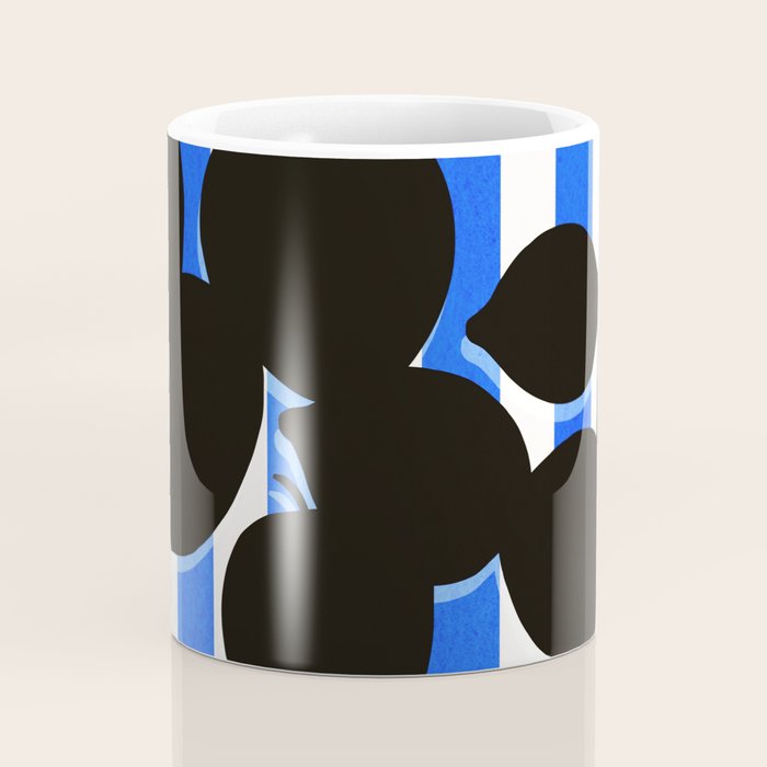 Still life - blue stripe Coffee Mug Gallery Image 4