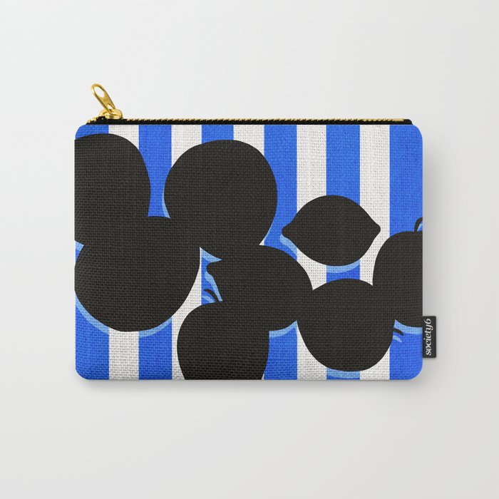 Still life - blue stripe Carry All Pouch Gallery Image 1