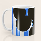 Still life - blue stripe Coffee Mug Gallery Image 3