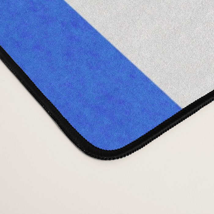 Still life - blue stripe Desk Mat Gallery Image 4
