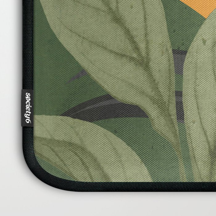 Abstract Art Tropical Leaves 109 Laptop Sleeve Gallery Image 3