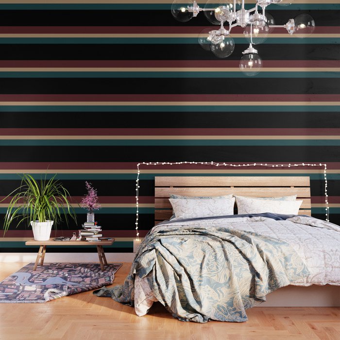 Contemporary Color Block XII Wallpaper Gallery Image 3
