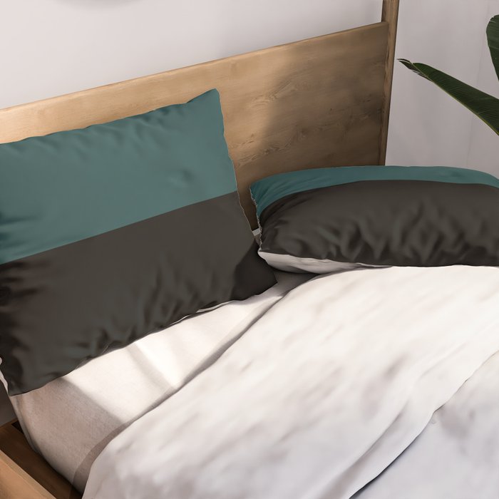 Contemporary Color Block XII Pillow Sham Gallery Image 2