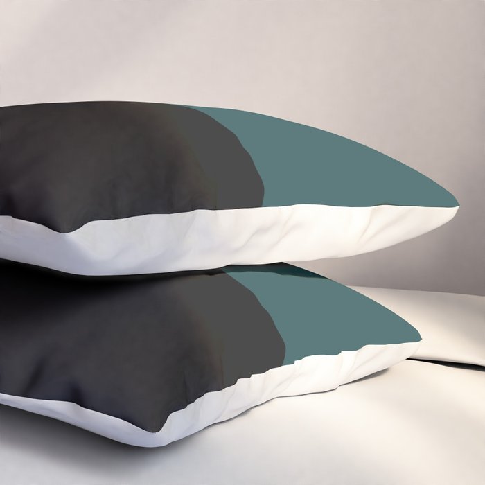 Contemporary Color Block XII Pillow Sham Gallery Image 3