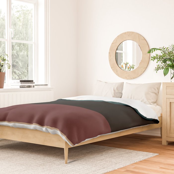 Contemporary Color Block XII Duvet Cover Gallery Image 2