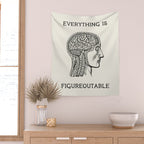 Everything is Figureoutable #2 Wall Tapestry Gallery Image 2