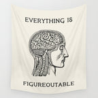 Everything is Figureoutable #2 Wall Tapestry Gallery Image 4