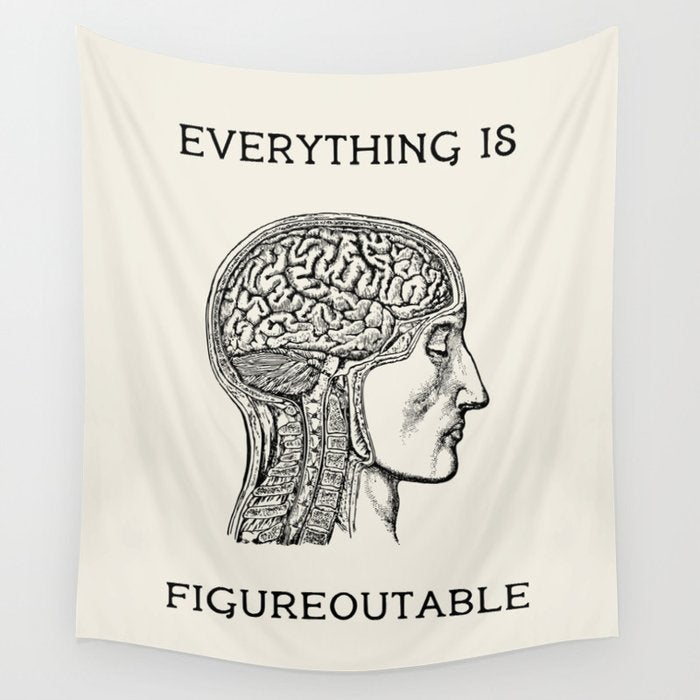 Everything is Figureoutable #2 Wall Tapestry Gallery Image 4